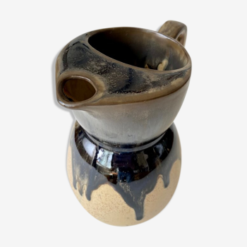 Enamel ceramic pitcher