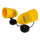Vintage stilplast wall lamp pair