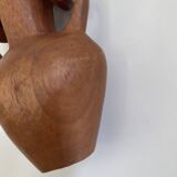 Vase and wooden chain to hang