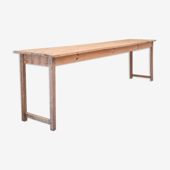 Long Industrial Table