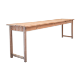 Long Industrial Table