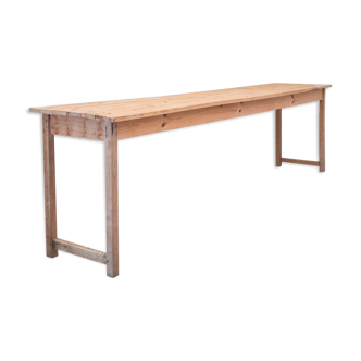 Long Industrial Table