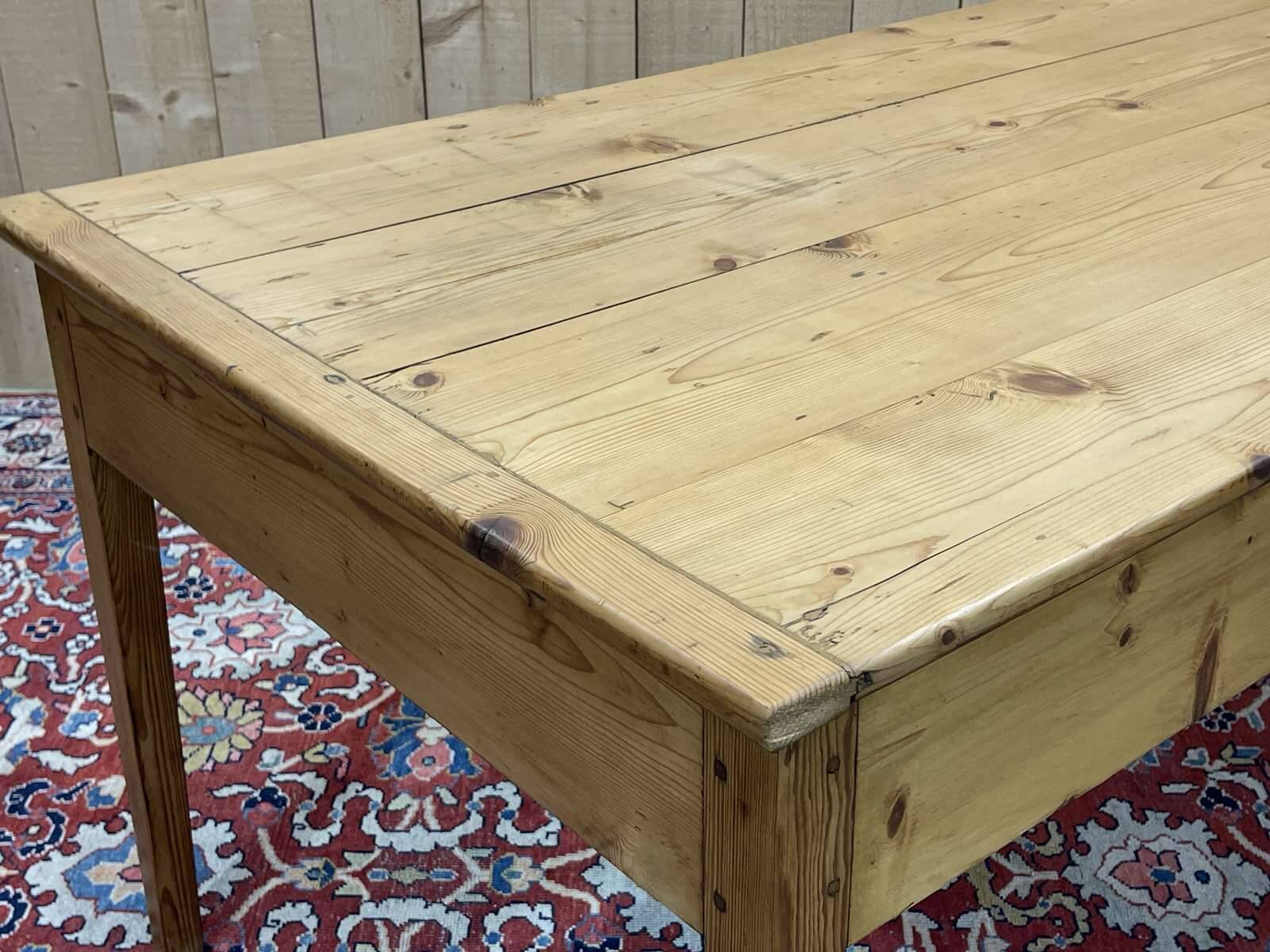 Early 20th century flat desk in fir