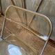 Paire Chaises Plia Jaune Giancarlo Piretti Castelli Vintage