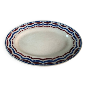 Oval serving dish Badonviller model Loudéac