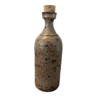 Pyrite stoneware bottle