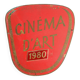 Brass art cinema plaque