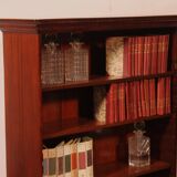 Bibliothèque Ouverte En Acajou 19° Siècle-angleterre