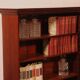19th Century Mahogany Open Bookcase - England