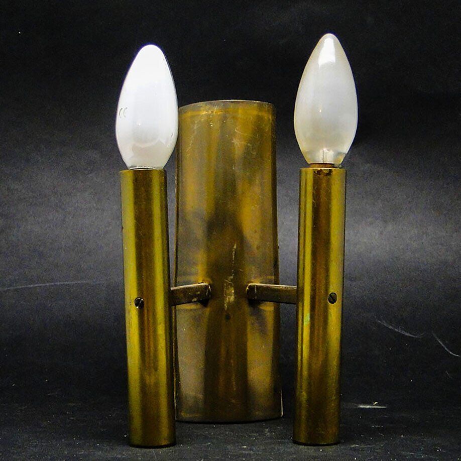 Art Deco two-armed wall lamp, 1970s