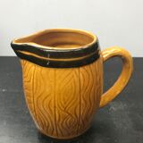 Former ceramic pitcher form tonneau decor vintage grape