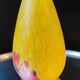 Vase forme galbée en pâte de verre