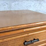 Sideboard sideboard Dal Vera wicker bambu style