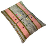 Vintage turkish handmade cushion cover , 40 x 60 cm