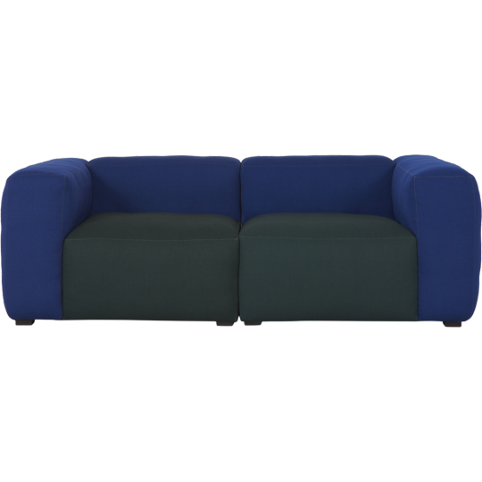 Canapé Hay Mags Soft 2 places bleu/vert
