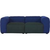 Canapé Hay Mags Soft 2 places bleu/vert