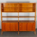 Vintage wall unit by Frantisek Jirak for Tatra Nabytok, 1960s