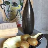 Cut empty-pockets ceramic two-tone atelier cerenne in vallauris 50s