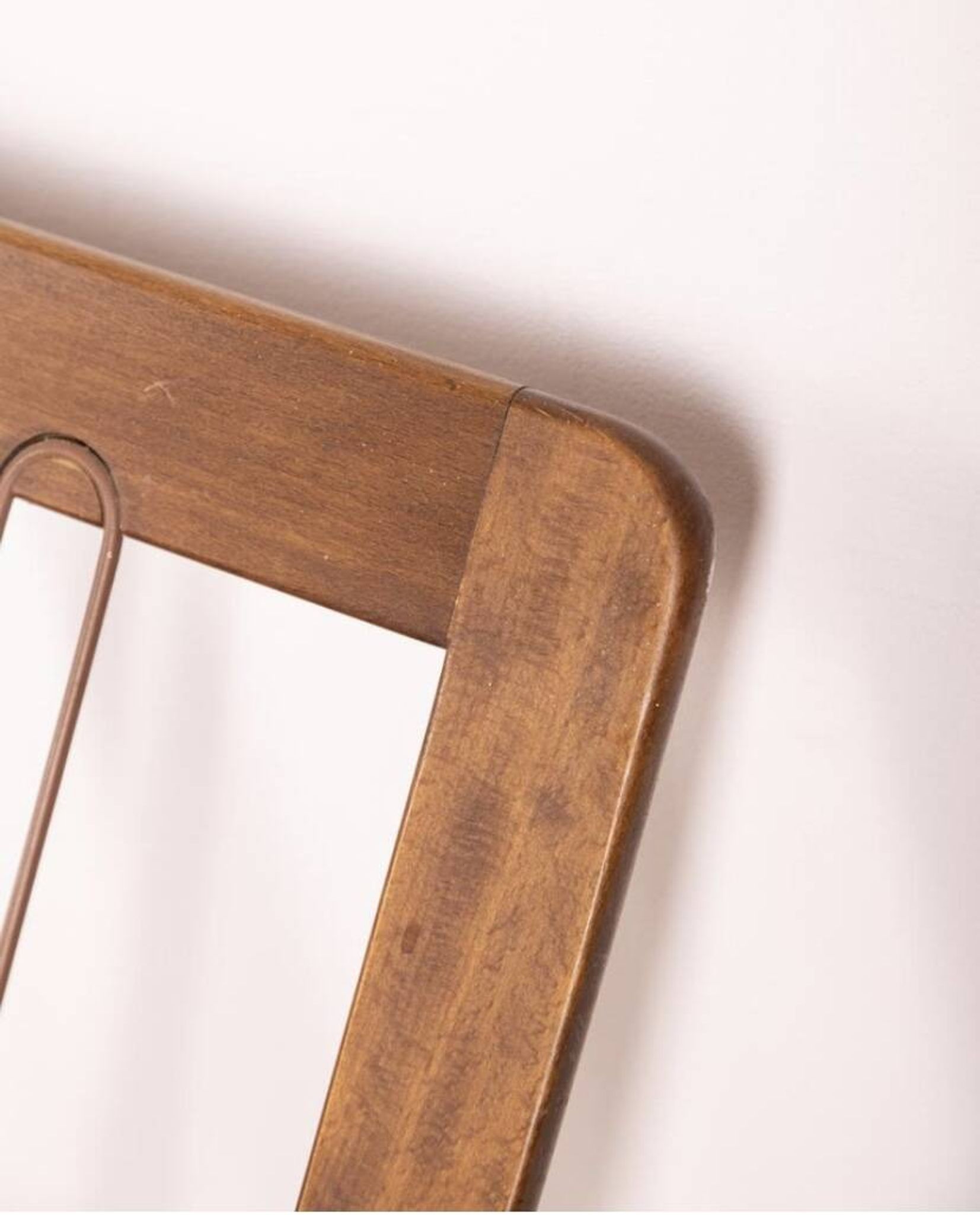 Canapé vintage des années 60 en bois de teck et tissu design danois