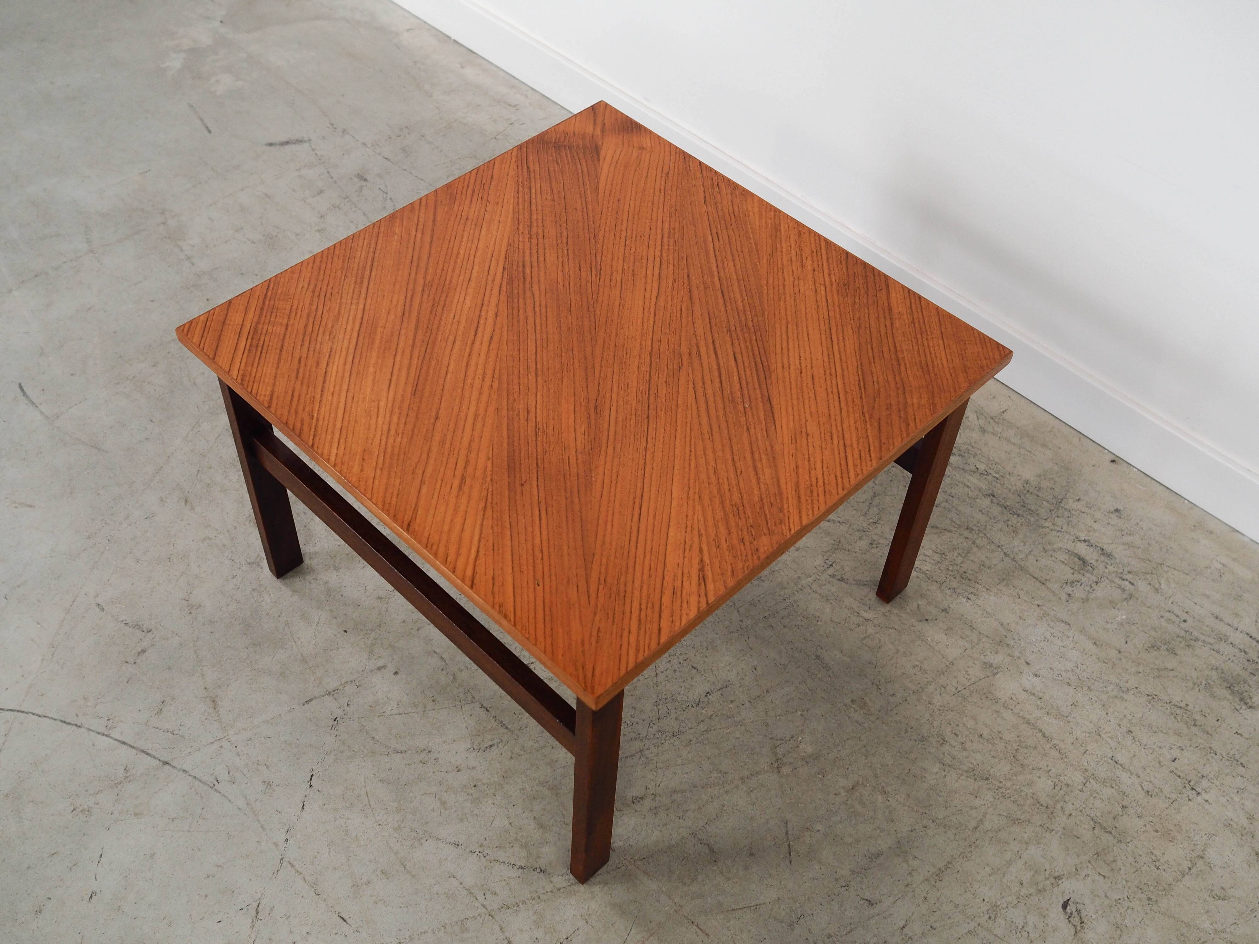 Mahogany coffee table, Danish design, 1970s, made in Denmark