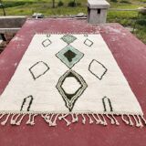 Authentic Beni Ouarain Rug 300x202 cm – Unbleached Wool