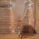 Art deco swan neck wall light