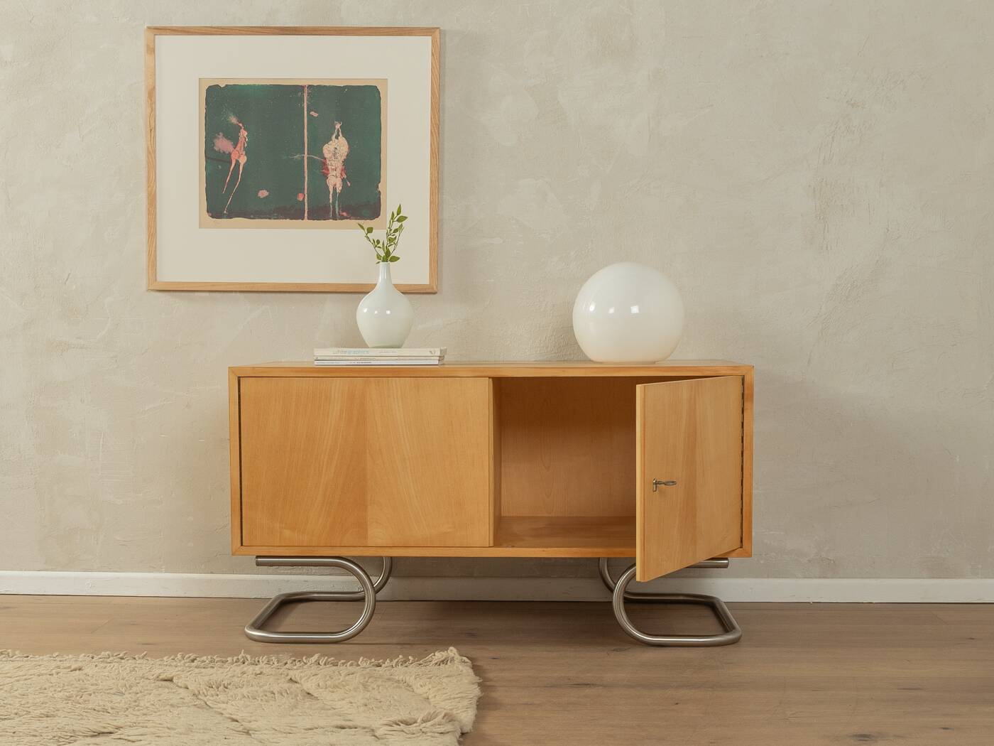 60s Sideboard by WK Möbel, Bauhaus Design