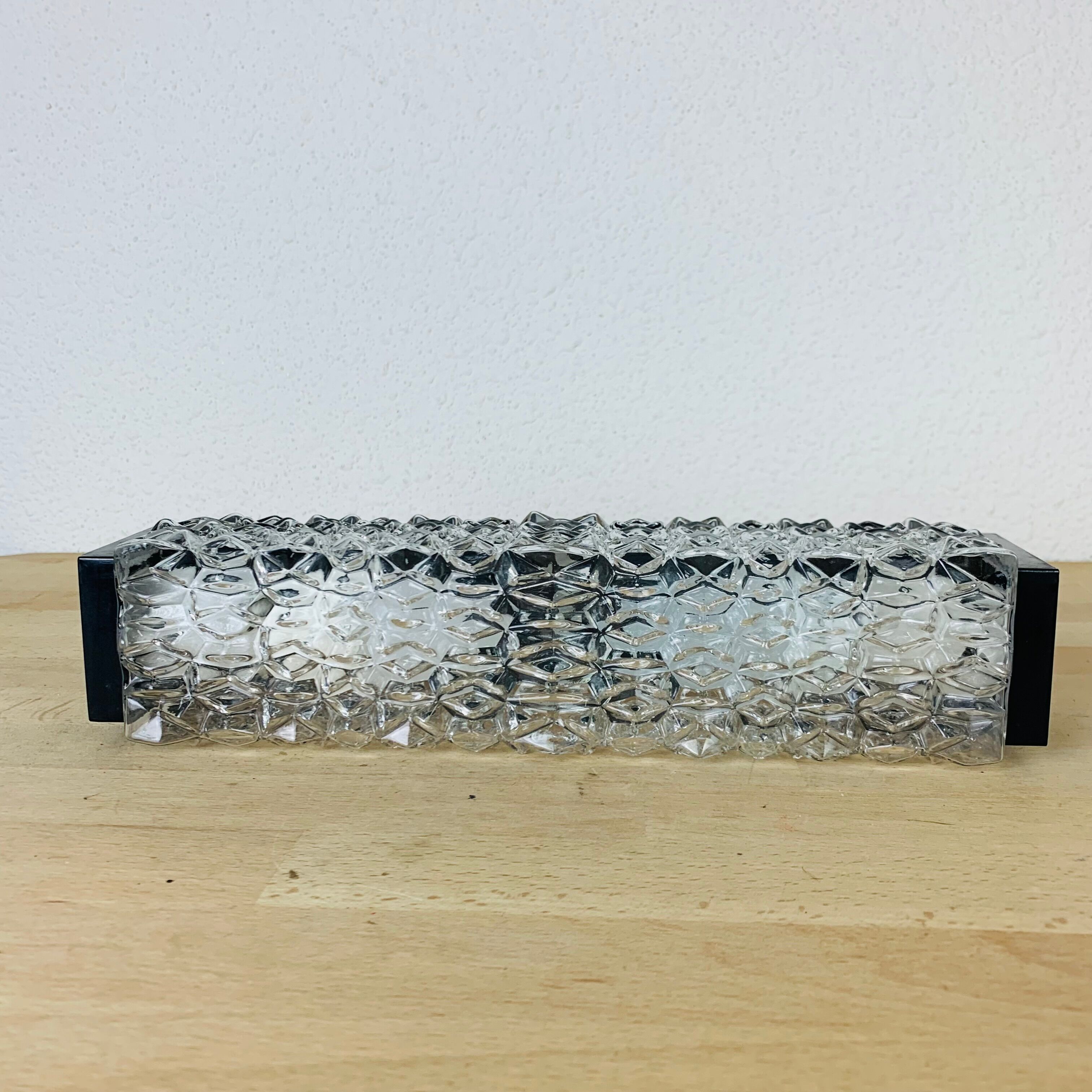 Wall lamp rectangle glass rectangle years 50 RZB Leuchten