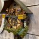 Coucou suisse musical decor de chalet foret noire et bucherons schmechenbecker
