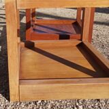 Glass top side tables