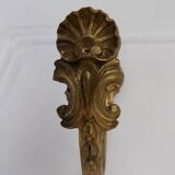 Golden brass wall hook