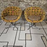 Pair of polystyrene cocktail shells 1970s