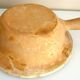 Frying pan, old caquelon, yellow glazed earthenware from the south of France.