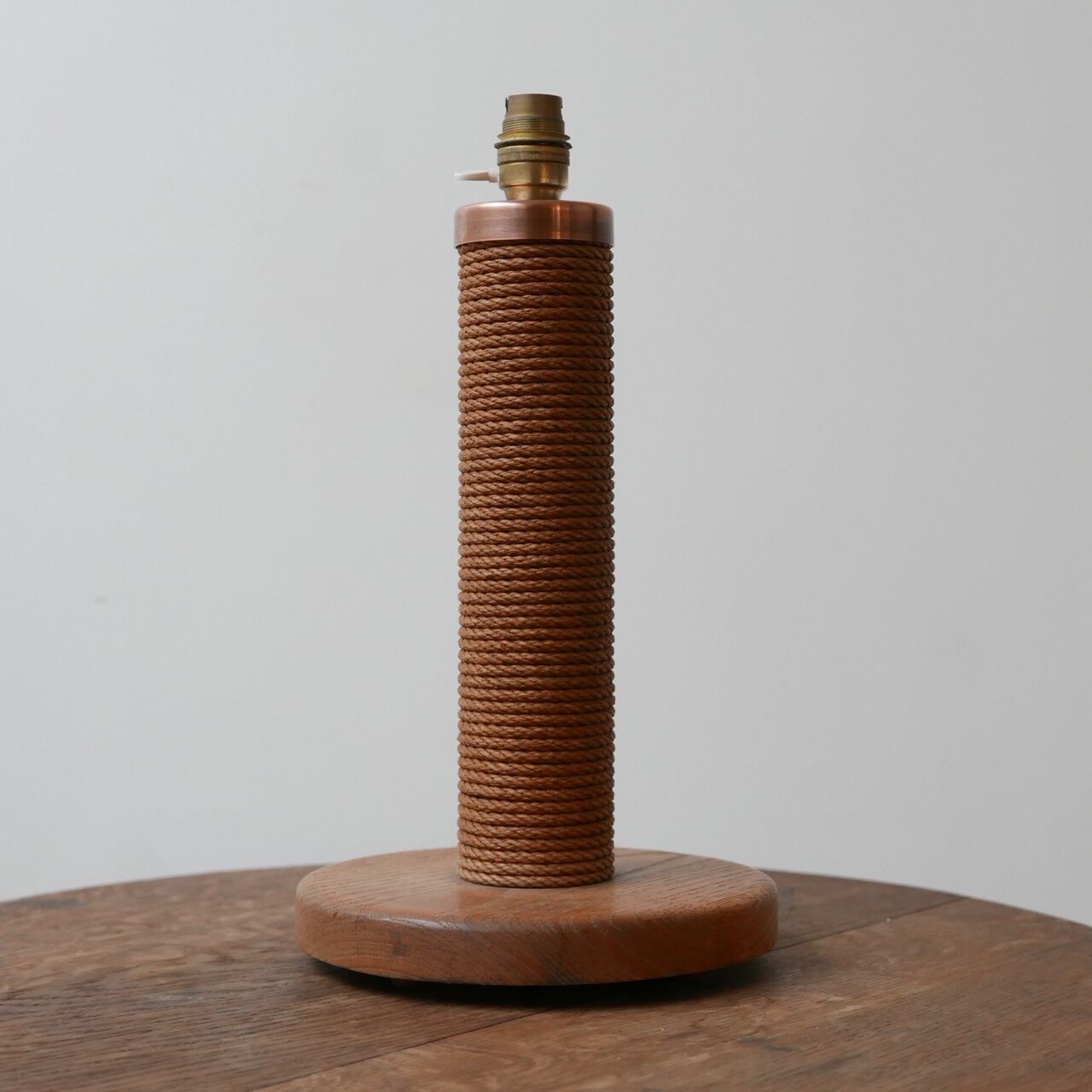 French cord table lamp