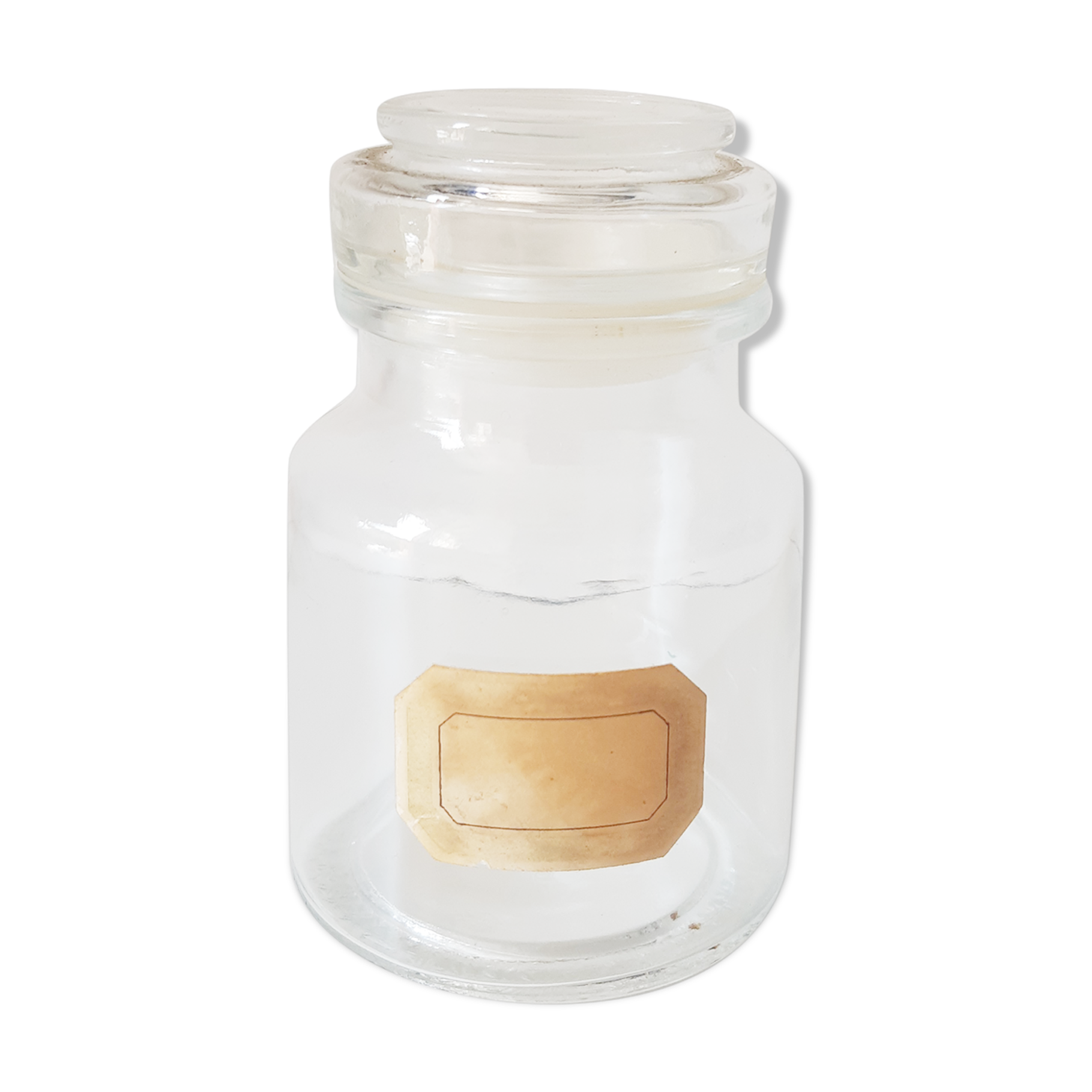 Vintage glass bottle