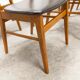 Lot de 6 chaises Farstrup 210 teck en hêtre 1965