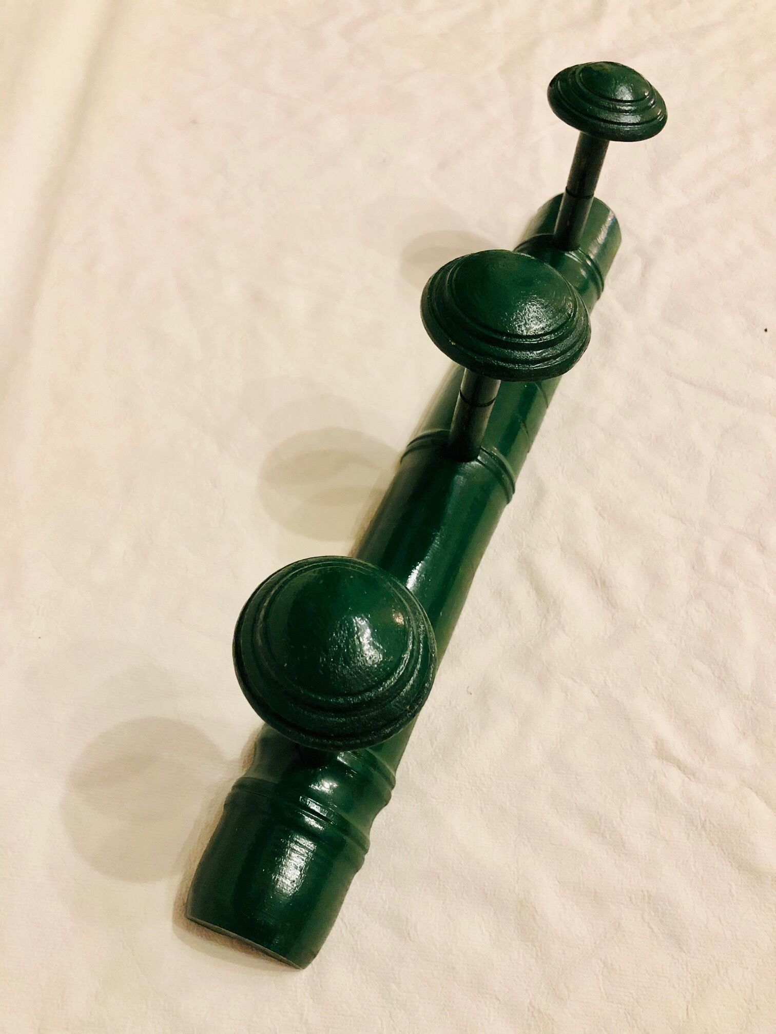 Vintage wood patère