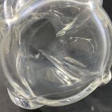 Baccarat crystal vase, Serpentine model
