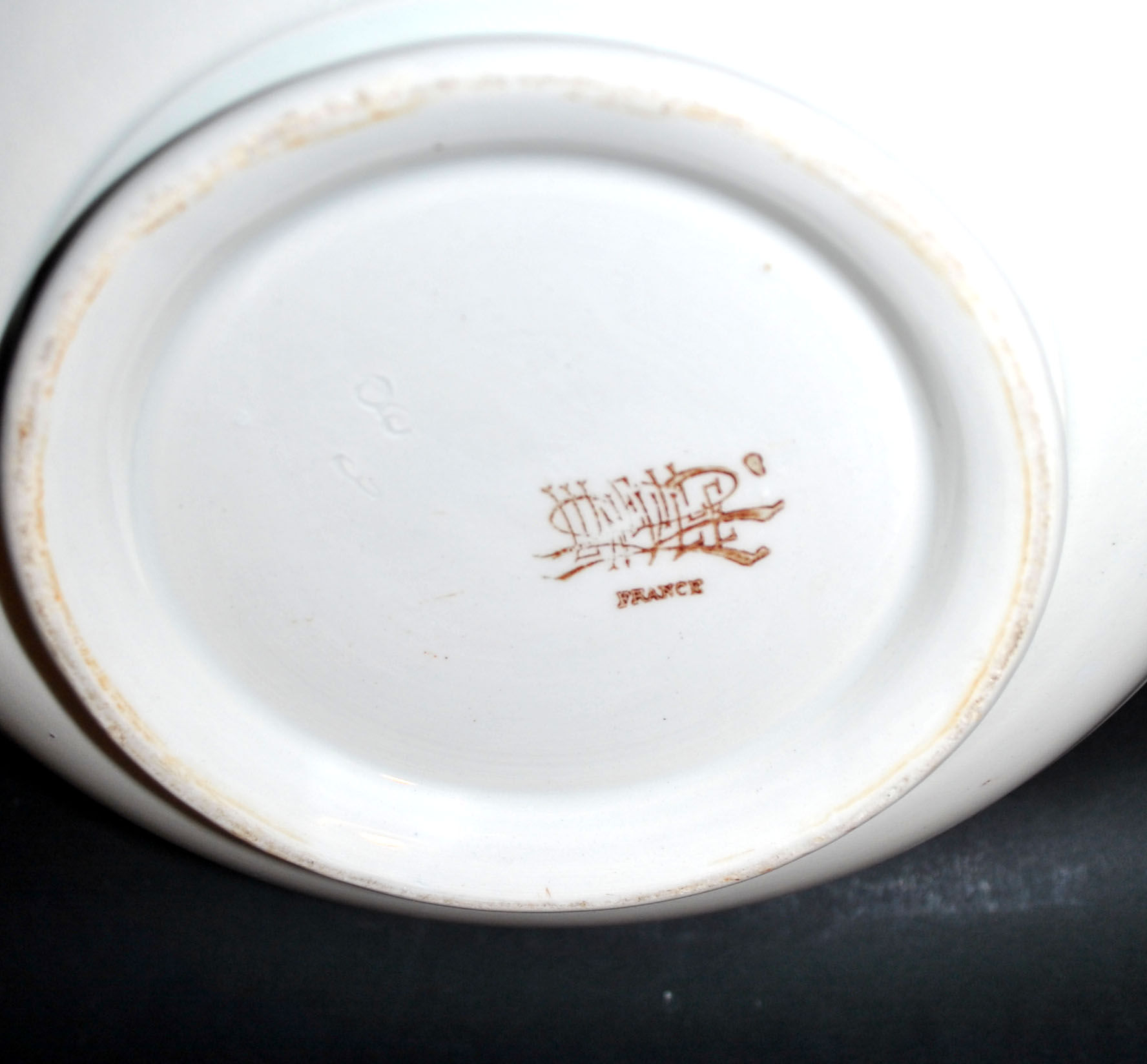 PLAT SALADIER VINTAGE k g Lunéville EUR 10,00 - FR