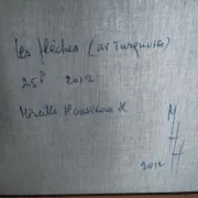 Mireille Housseau Hassid acrylic on canvas signed titled dated 2012