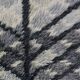Mid-century gray wool rya rug | Sweden | 1960s