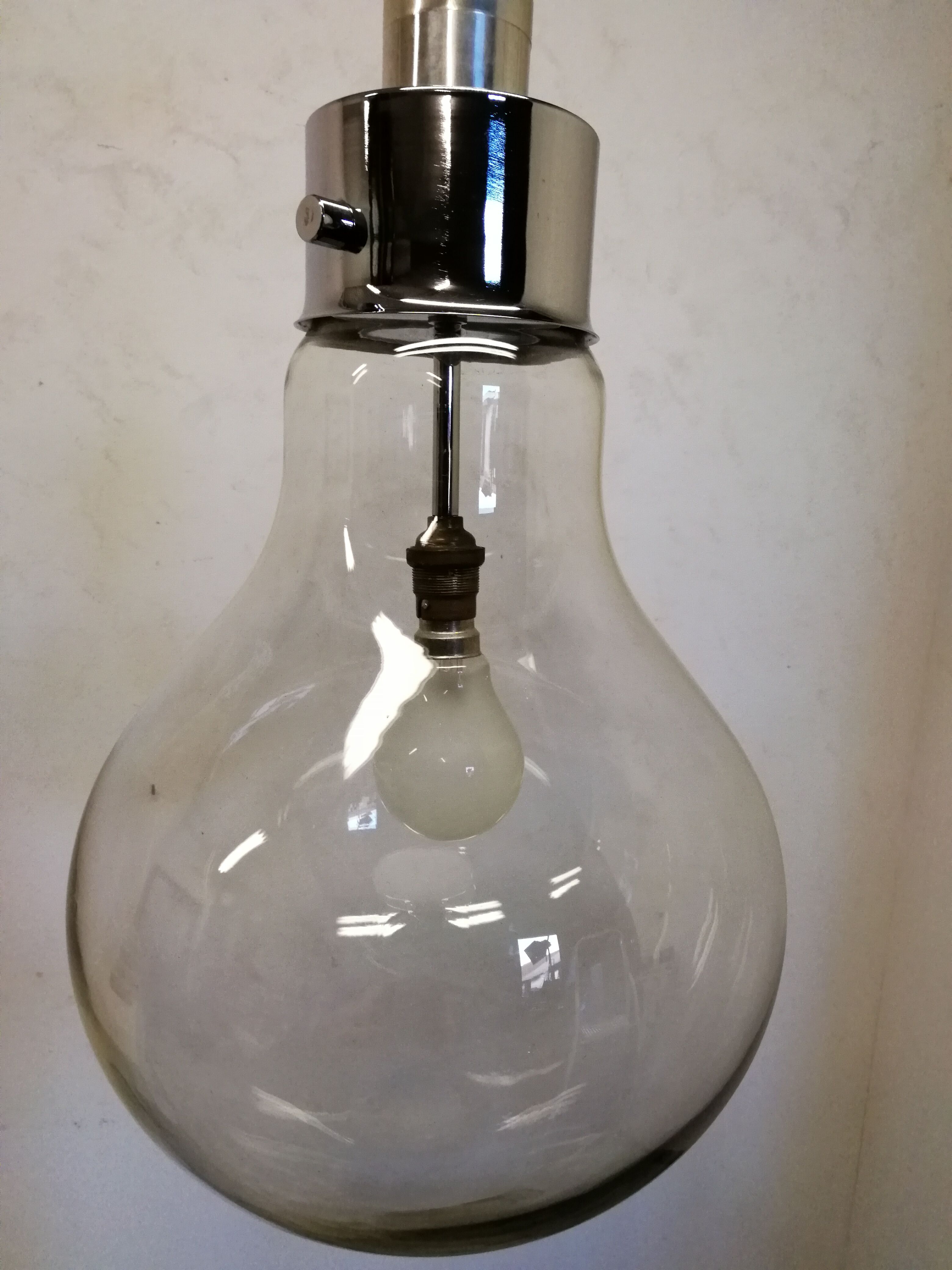 Suspension "Bulbs" signed Delmas