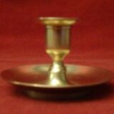 Brass bronze hand candle holder