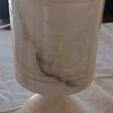 All-alabaster lamps