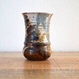 Vintage Ceramic Vase, By Waldorff Svaneke, Handmade Danish Studio Pottery