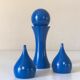 Guzzini shakers vintage design 70s