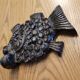 Wall decoration signed ceramic fish