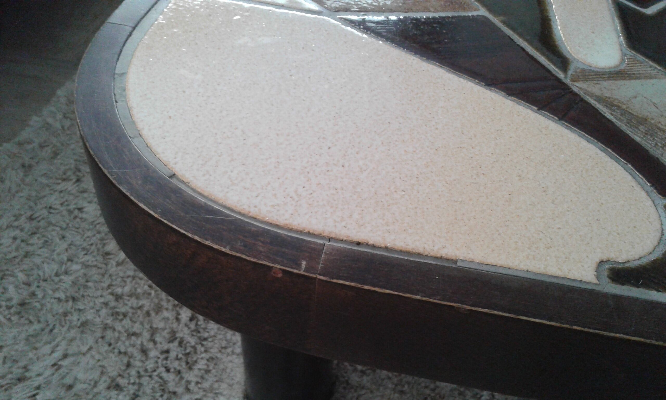 Roger Capron coffee table Shogun model vintage