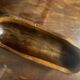 Large carved wooden bowl/trinket dish - 1950s craftsmanship