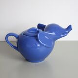 Lipton Blue Elephant Ceramic Teapot